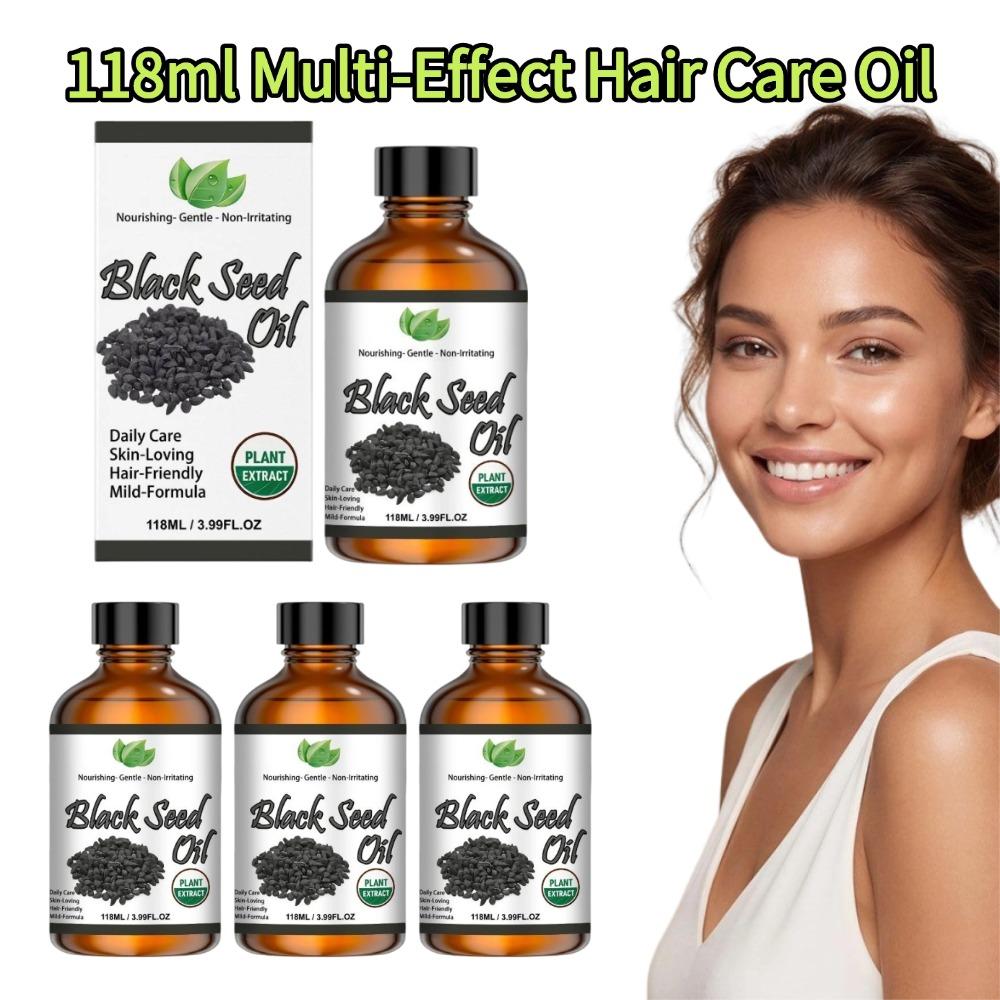 Hair Care Nature - Schwarzkümmelöl 118ml Reines Natürliches Pflanzenextrakt Haarpflege-Essenz