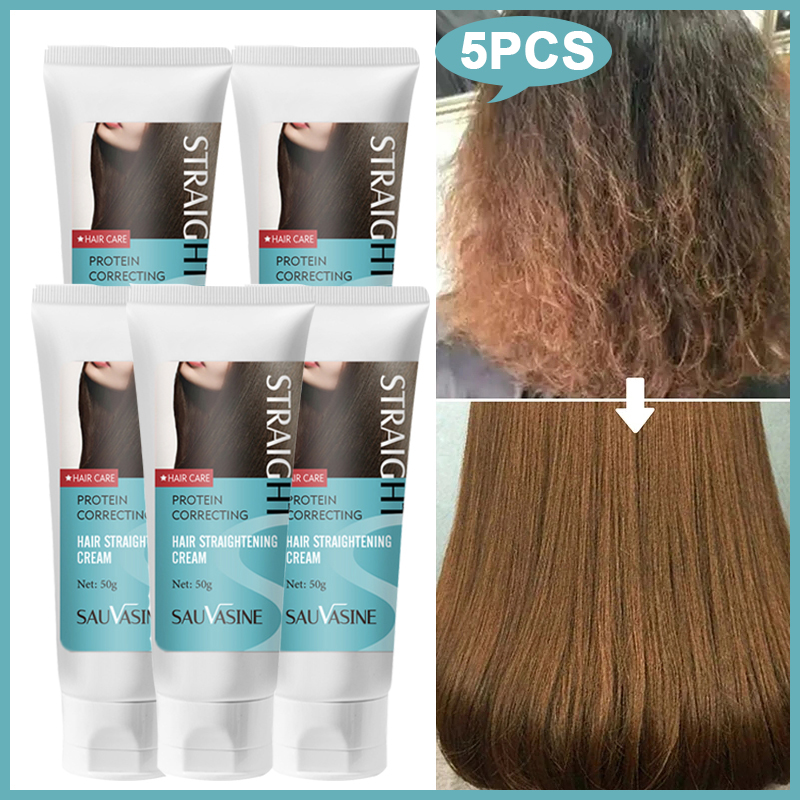 Hair Care Natural Ingredients - 5PCS Professionelle Keratin Glättung Haar Behandlung