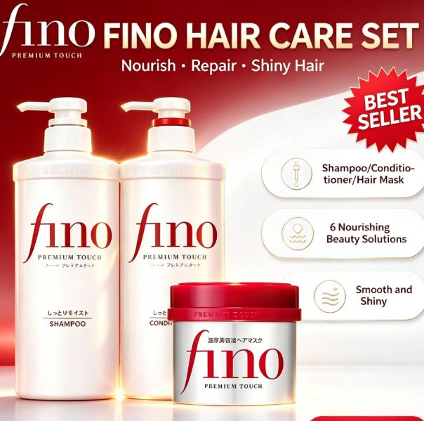 Hair Care In Japan - Japan Fino Premium Touch Haarpflege-Set Shampoo