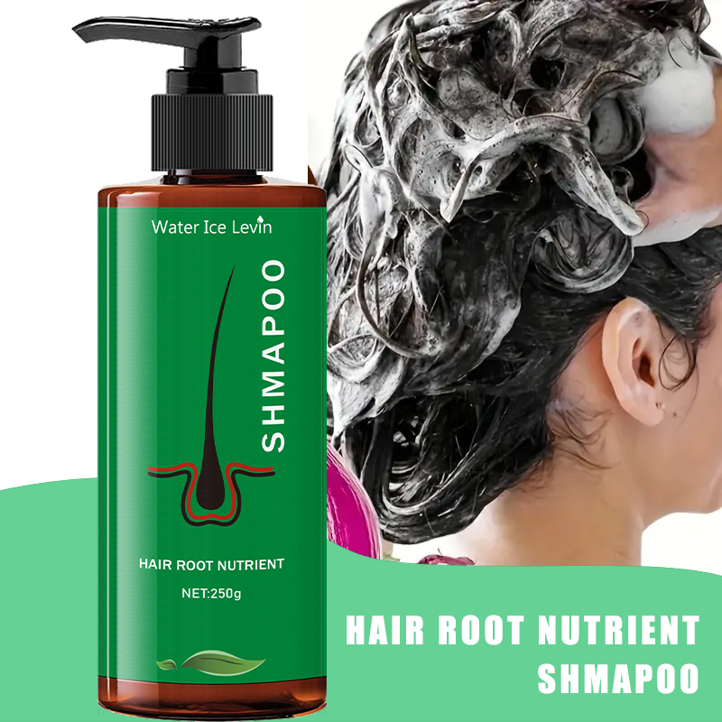 Hair Care Natural Ingredients - Wurzel-Pflegeshampoo 250g, Feuchtigkeitsspendende Formel für Normale