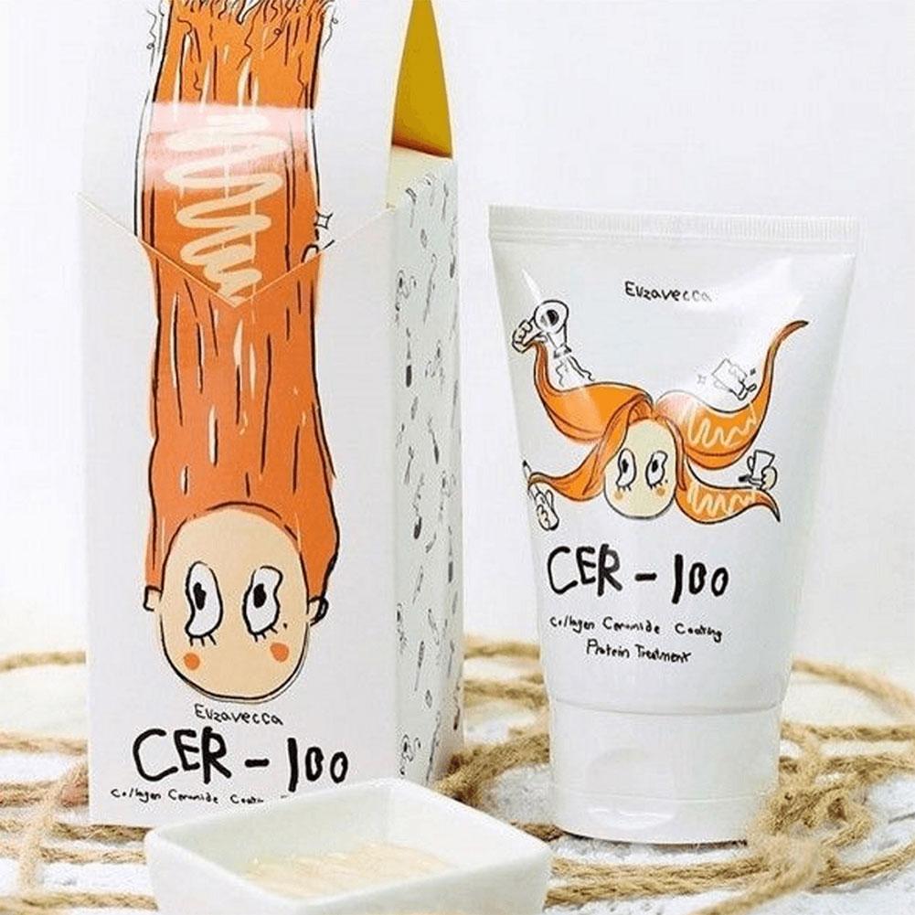 Hair Care Natural Ingredients - ﻿ CER-100 Kollagen-Haarmaske mit natürlichen Inhaltsstoffen,