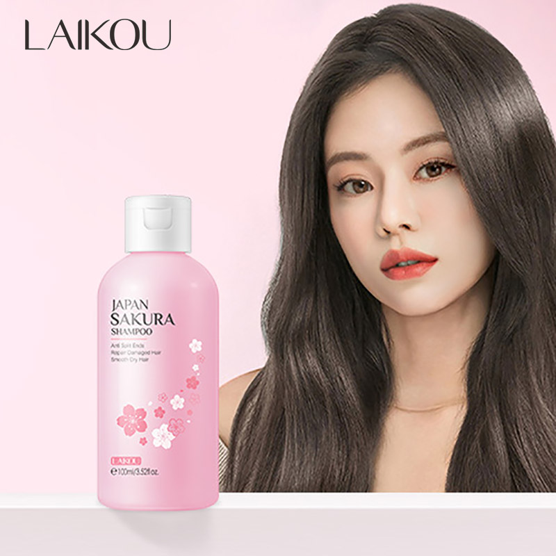 Hair Care In Japan - LAIKOU Japan Sakura Shampoo Reparatur geschädigtes