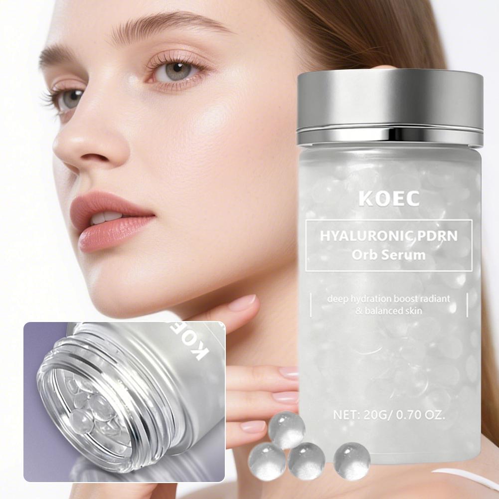 Silk Press Serum - Hyaluronsäure PDRN Orb Serum Kugelförmige Partikel