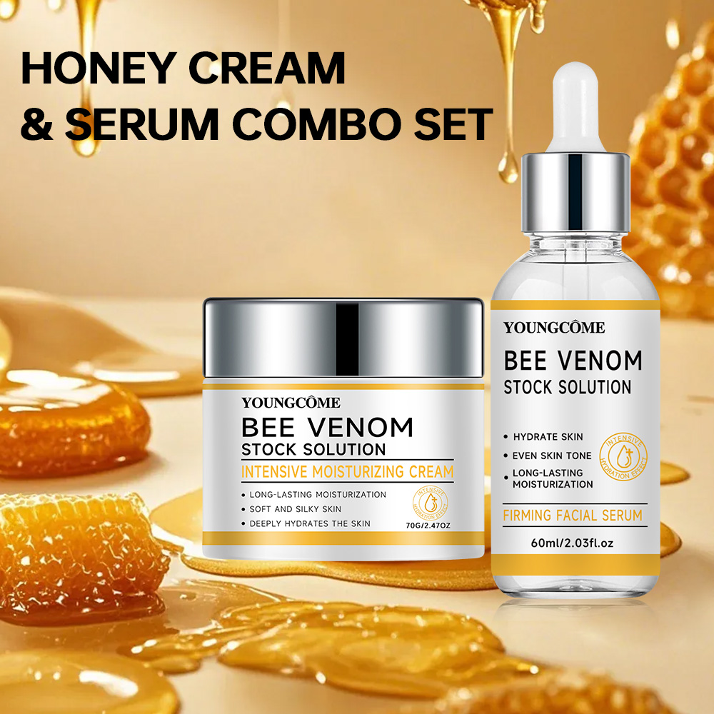 Silk Press Serum - Bienengift Faltenentferner Gesichtscreme Giftserum Straffend Festigend