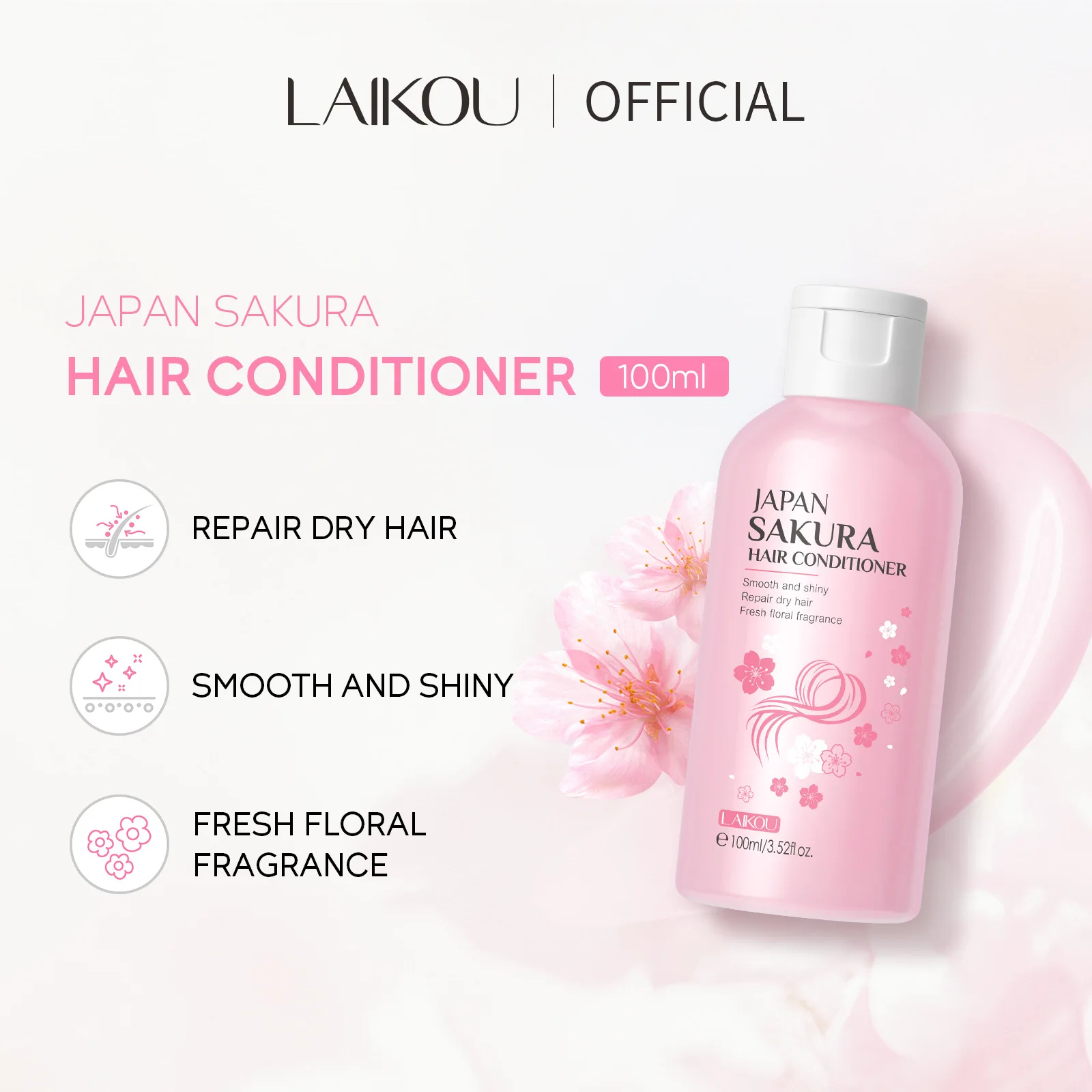 LAIKOU Japan Sakura Shampoo od – Hair Care In Japan Bewertung und Preis