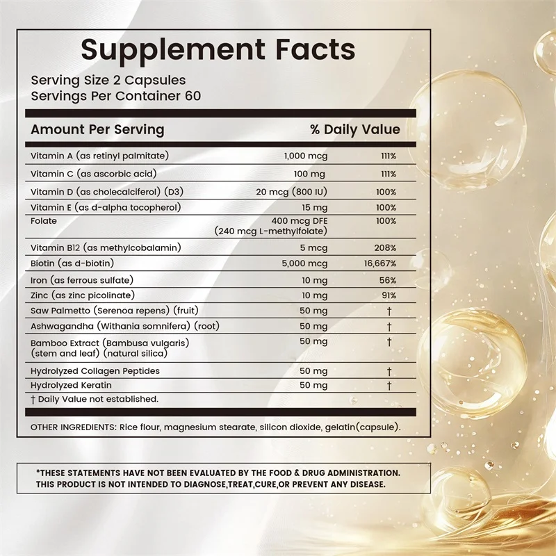 Haarvitamine - Vitamine gegen  – Hair Care Vitamin Bewertung und Preis