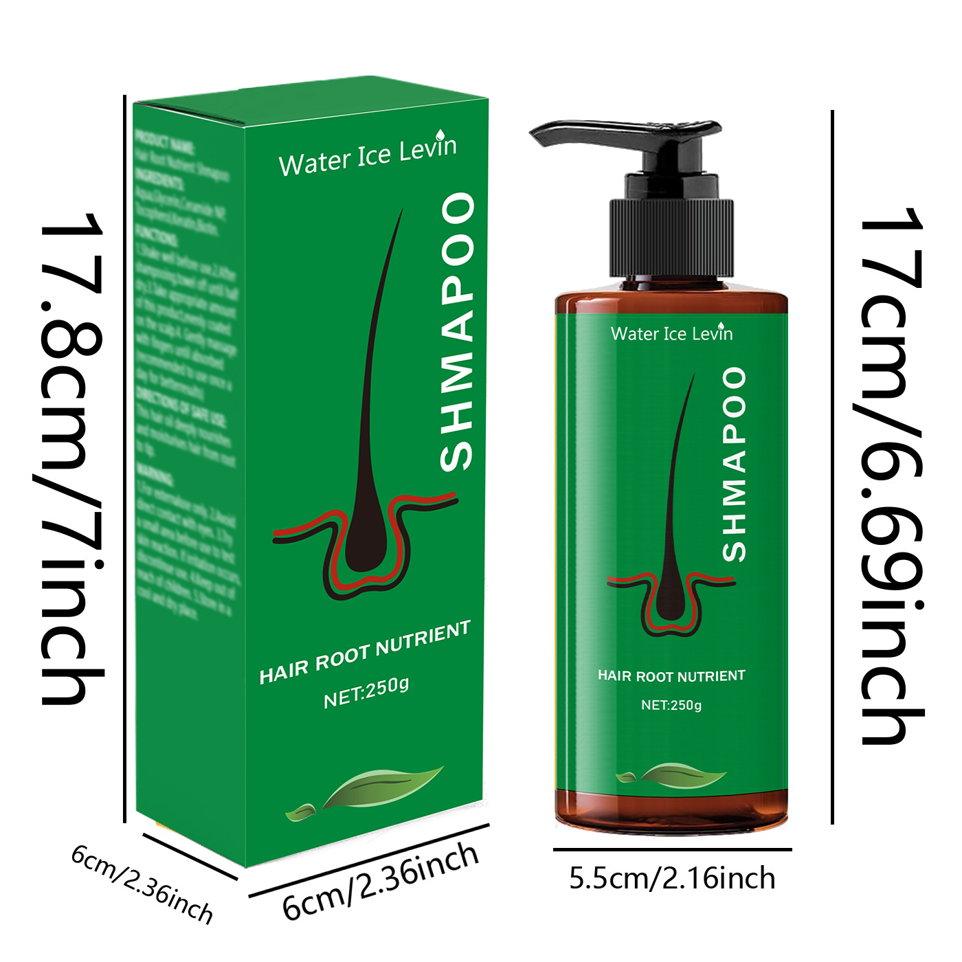 Wurzel-Pflegeshampoo 250g, Feu – Hair Care Natural Ingredients Bewertung und Preis