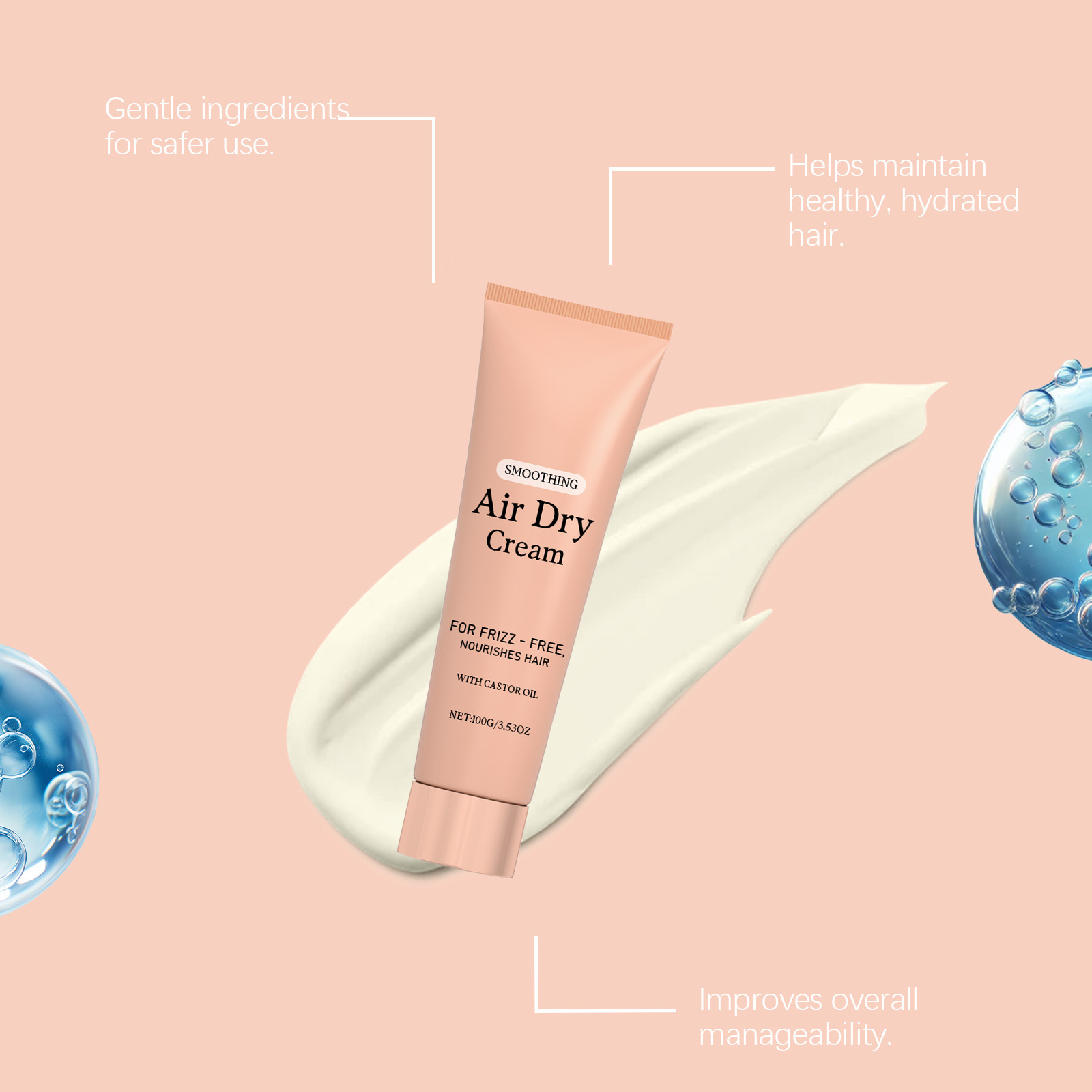 Lufttrocknende Glättungscreme  – Hair Care For Hair Loss Bewertung und Preis