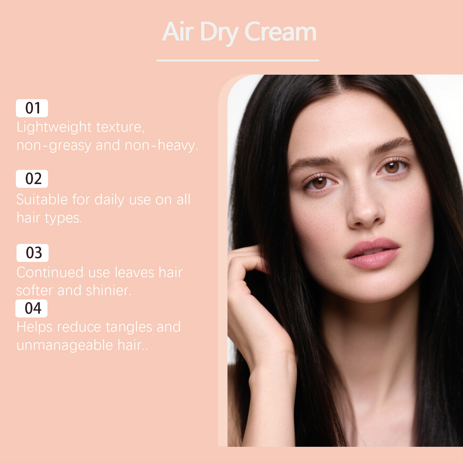 Lufttrocknende Glättungscreme  – Hair Care For Hair Loss Bewertung und Preis